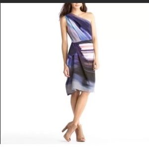 Rachel Roy one shoulder dress 0 Rush Hour